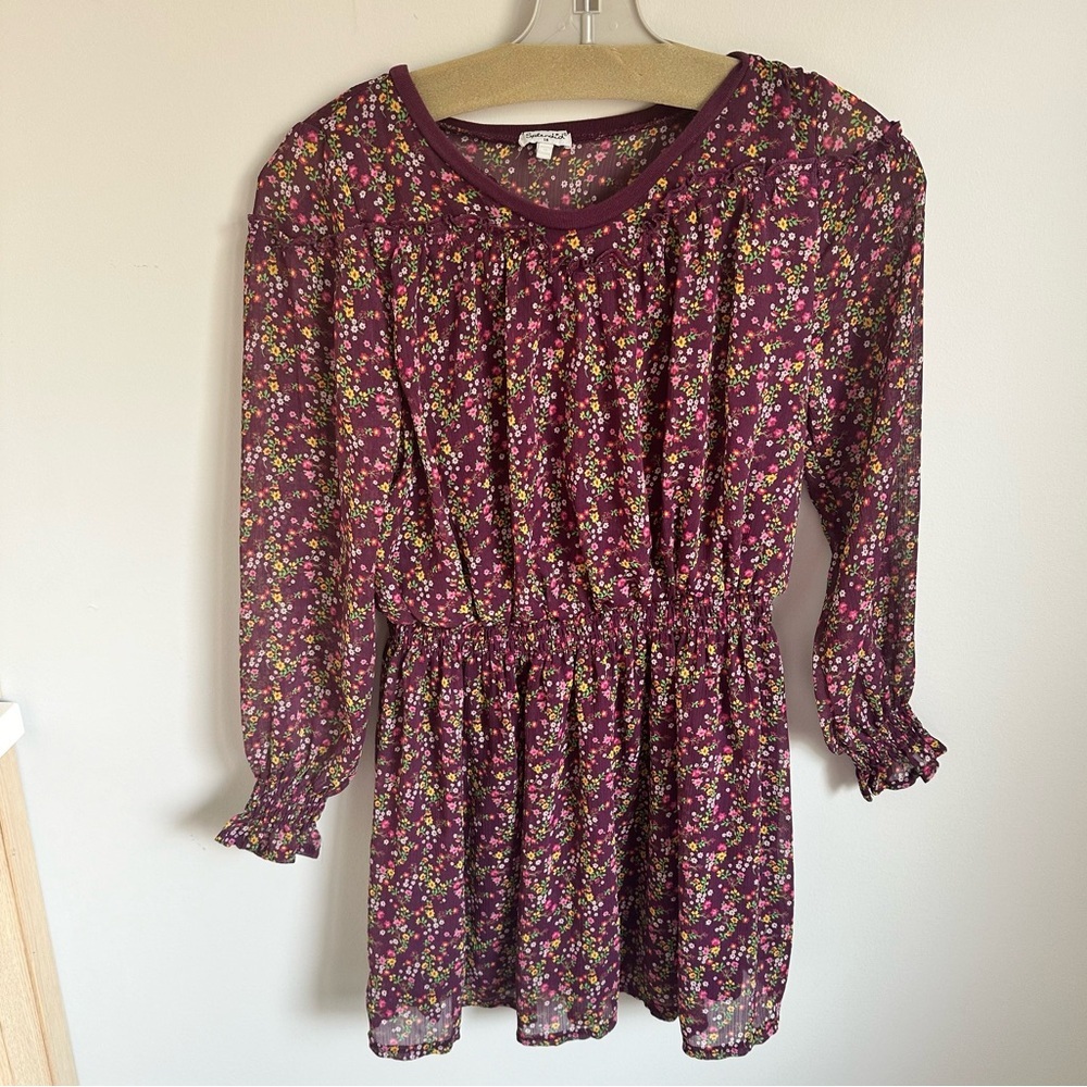 Kids Splendid Floral Print Dress - Size 14